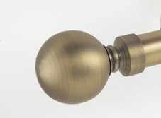 Sunflex Belgravia 29mm metal pole - Bronze 120cm