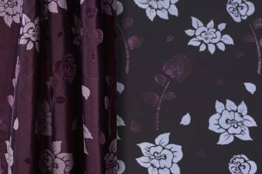 Couture Taffeta Aubergine
