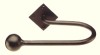 Wrought iron pole accessories
