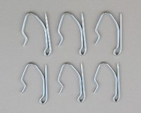 1000 Closed loop metal pin hooks for buckram headings