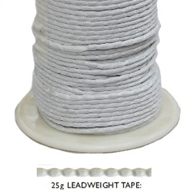 Curtain Lead Weight Tape Hem Curtain Cord Weights Different Weights &  Lengths 15g-25g-50g-100g-200g-400g 