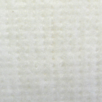 WHITE - 220g/m2 fire-resistant Sarille synthetic stitch-bond heat-set interlining, 137cm (54