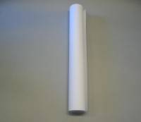 White tieback buckram 90cm (36in) wide