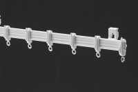 Harrison White Drape Aluminium Un-corded Track - 2.4m (94