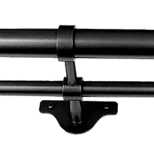 19mm / 32mm Ø Double Bracket - Slate 19mm / 32mm Ø Double Bracket - Slate