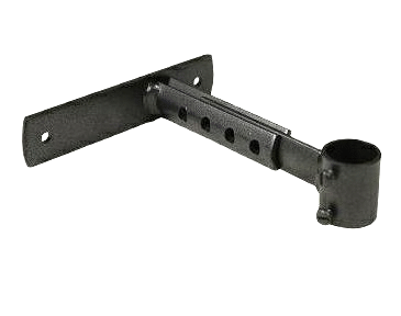 19mm Ø Extendable End Bracket - Slate