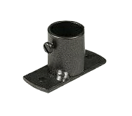 19mm Ø Standard Recess Bracket - Graphite 19mm Ø Standard Recess Bracket - Graphite