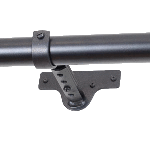 32mm Ø Extendable Centre Bracket - Slate 32mm Ø Extendable Centre Bracket - Slate