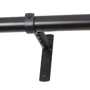 32mm Ø Extendable End Bracket - Pewter