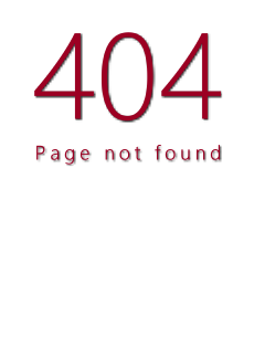 404 - Page not found 404 - Page not found
