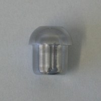 Brass acorns for blinds satin nickel finish