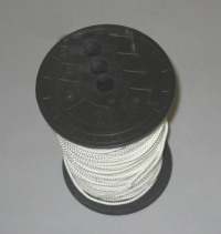 White braided blind cord 3mm