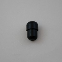 Brass cord connector for Roman blinds black finish