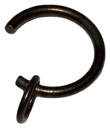 19mm Ø 'C' Curtain Rings - Graphite 19mm Ø 'C' Curtain Rings - Graphite