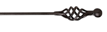 Cage End Draw Rod - Slate Cage End Draw Rod - Slate