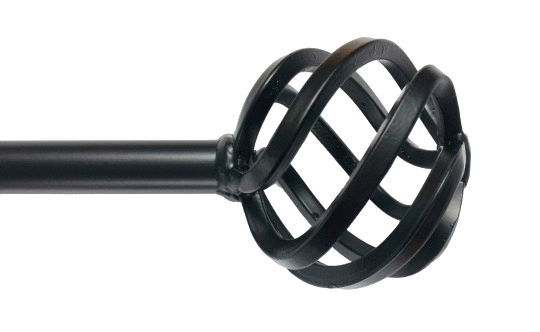 19mm Ø Basket Finial - Graphite 19mm Ø Basket Finial - Graphite