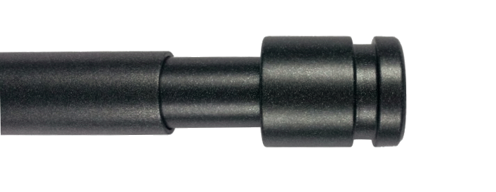19mm Ø Collar Finial - Graphite 19mm Ø Collar Finial - Graphite