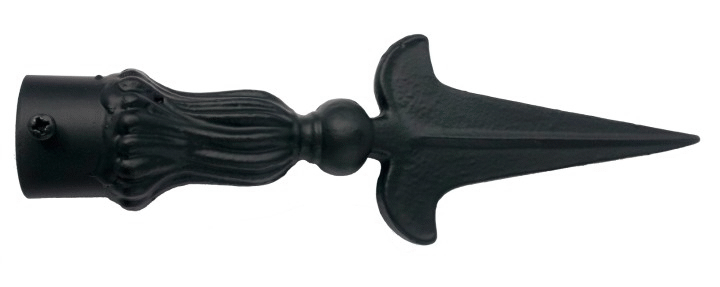32mm Ø Spear Finial - Graphite