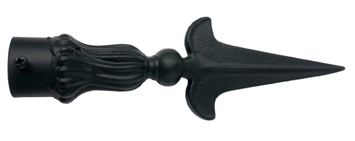32mm Ø Spear Finial - Slate 32mm Ø Spear Finial - Slate