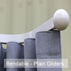 Metal Elegance SQUARE Bendable with Plain Gliders