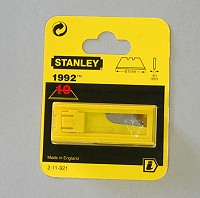 Stanley knife blades. Pack of 10.