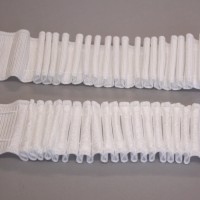 5.0cm (2in) pencil heading tape adheres to hook tapes