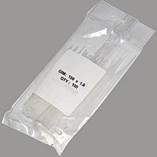 1.6mm Cable Tie bag of 100