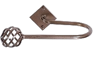 19mm Ø Basket Hold Back - Slate 19mm Ø Basket Hold Back - Slate