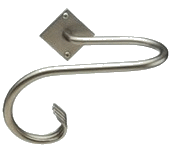 19mm Ø Curl Hold Back - Slate 19mm Ø Curl Hold Back - Slate