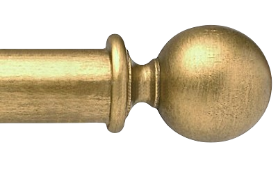 Designer Collection 63mm Ø Ball Finial - Antique Gold Designer Collection 63mm Ø Ball Finial - Antique Gold