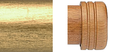 Designer Collection 63mm Ø End Stop - Antique Gold Designer Collection 63mm Ø End Stop - Antique Gold