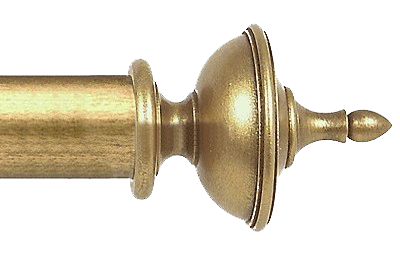 Designer Collection 63mm Ø Urn Finial -Antique Gold Designer Collection 63mm Ø Urn Finial -Antique Gold