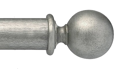 Designer Collection 63mm Ø Ball Finial - Antique Silver Designer Collection 63mm Ø Ball Finial - Antique Silver
