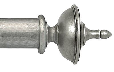 Designer Collection 63mm Ø Urn Finial -Antique Silver Designer Collection 63mm Ø Urn Finial -Antique Silver