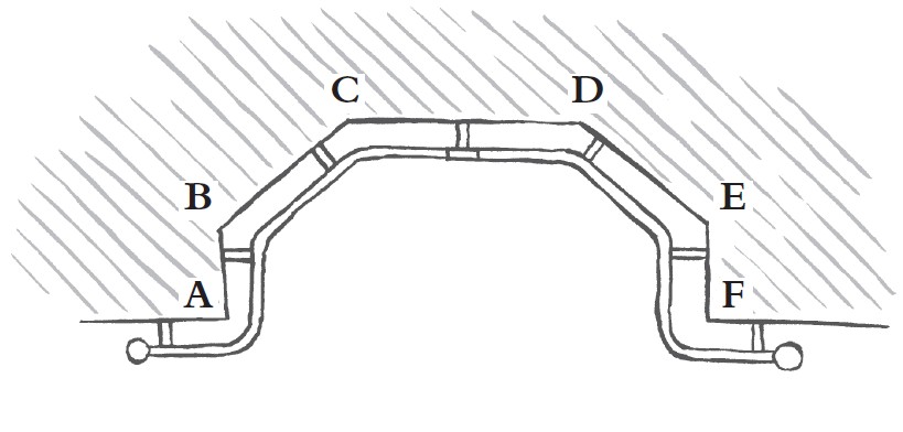 Splayed 4 Bend Bay with Returns