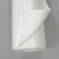 WHITE - Black-out lining, poly/cotton 3 pass.70/30 Rolled full-width