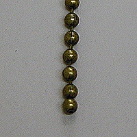Antique brass finish brass bead chain  for chain drives