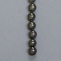 Antique silver finish brass bead chain  for chain drives