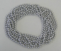 Chrome Finish Brass Bead Chains