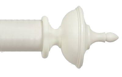 Designer Collection 63mm Ø Urn Finial - Chalk White Designer Collection 63mm Ø Urn Finial - Chalk White