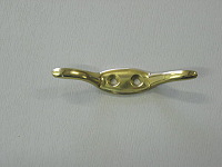 Polished finish solid brass cleat hooks with screws