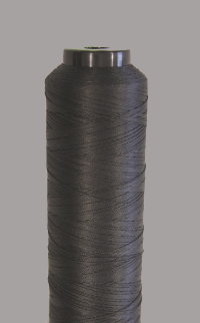 Coats Terko 36 satin hand sewing thread - Black 800m Cone
