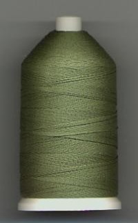 Coats Terko 36 satin hand sewing thread - Green 800m Cone