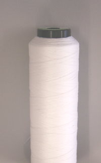 Coats Terko 36 satin hand sewing thread - White 800m Cone