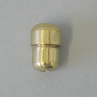 Brass cord connector for Roman blinds