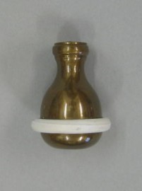 Cord weights 60g antique brass finish 35mm x 17mm diameter.