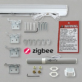 Deluxe-3 Somfy ZIGBEE Motorised Headrails & Kits