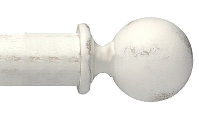 Designer Collection 63mm Ø Ball Finial - Distressed Chalk Designer Collection 63mm Ø Ball Finial - Distressed Chalk