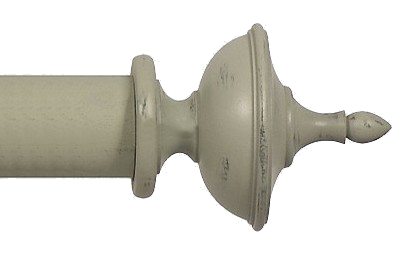 Designer Collection 63mm Ø Urn Finial - Distressed Sage Grey Designer Collection 63mm Ø Urn Finial - Distressed Sage Grey
