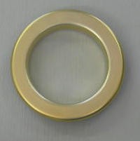 Matt Brass finish Eyelets 38mm for eyelet tape